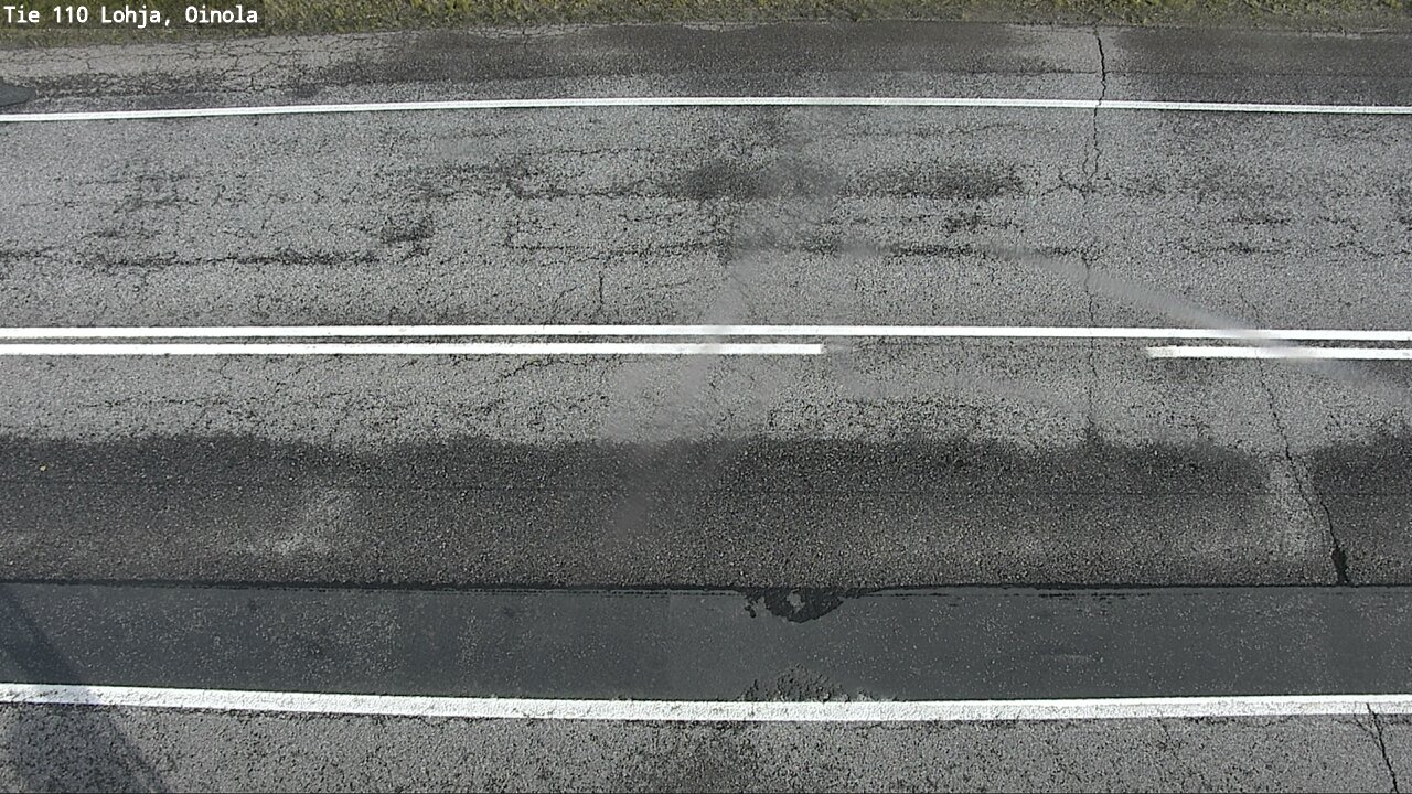 Weather Camera Image Väg 110 Lojo, Oinola, Lohja, Uusimaa