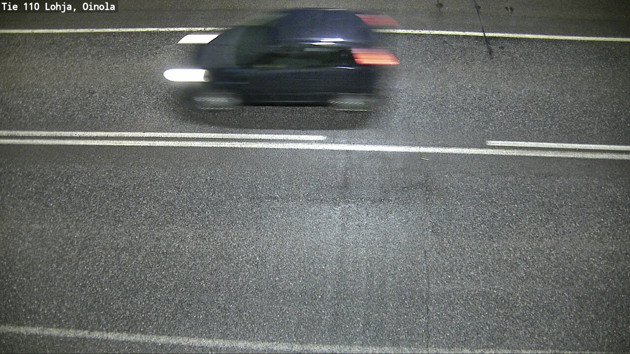 Weather Camera Image Väg 110 Lojo, Oinola, Lohja, Uusimaa