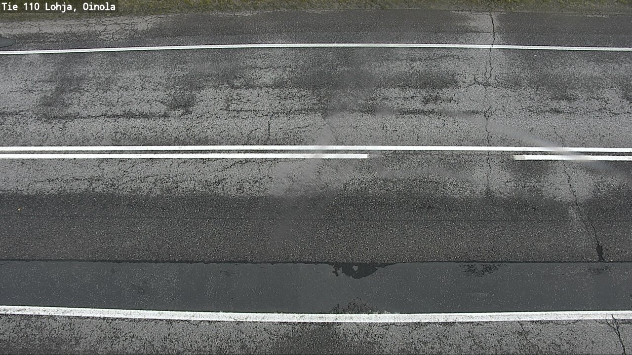 Weather Camera Image Väg 110 Lojo, Oinola, Lohja, Uusimaa