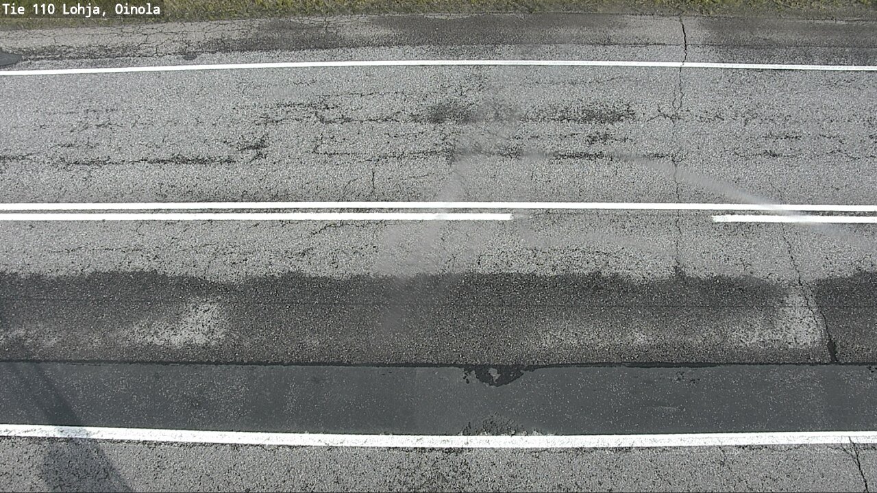 Weather Camera Image Väg 110 Lojo, Oinola, Lohja, Uusimaa