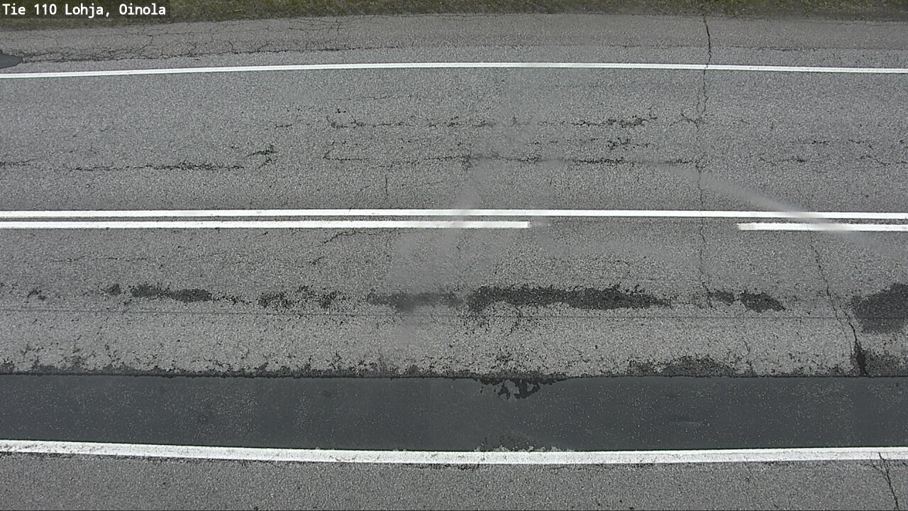 Weather Camera Image Väg 110 Lojo, Oinola, Lohja, Uusimaa