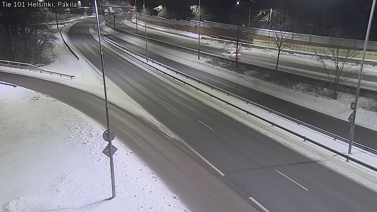 Weather Camera Image Road 101 Helsinki, Pakila, Helsinki, Uusimaa