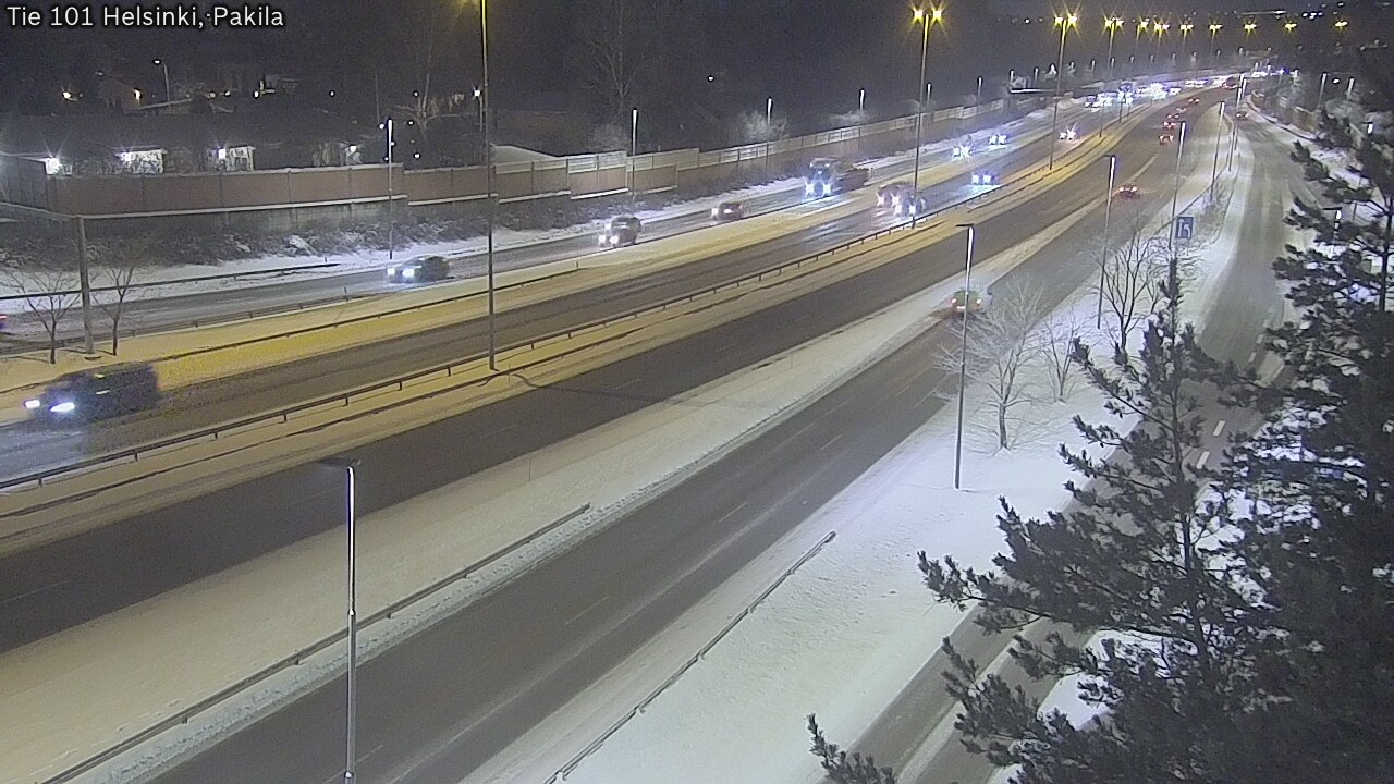Weather Camera Image Road 101 Helsinki, Pakila, Helsinki, Uusimaa
