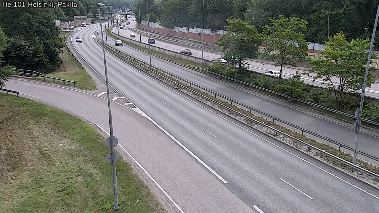 Weather Camera Image Road 101 Helsinki, Pakila, Helsinki, Uusimaa