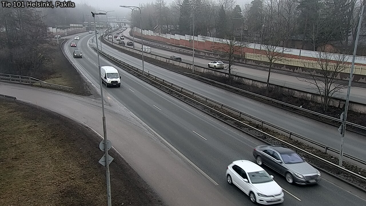 Weather Camera Image Road 101 Helsinki, Pakila, Helsinki, Uusimaa