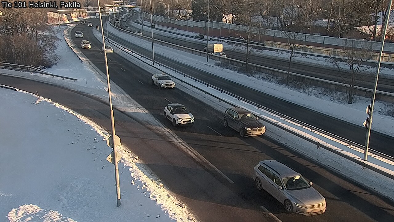 Weather Camera Image Road 101 Helsinki, Pakila, Helsinki, Uusimaa
