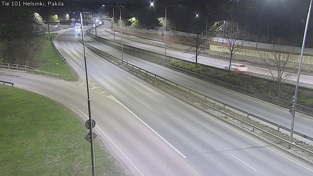 Weather Camera Image Väg 101 Helsingfors, Baggböle, Helsinki, Uusimaa