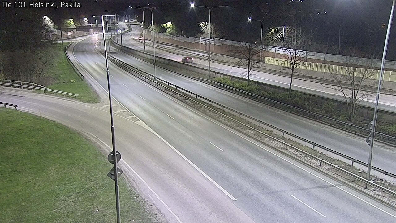 Weather Camera Image Väg 101 Helsingfors, Baggböle, Helsinki, Uusimaa