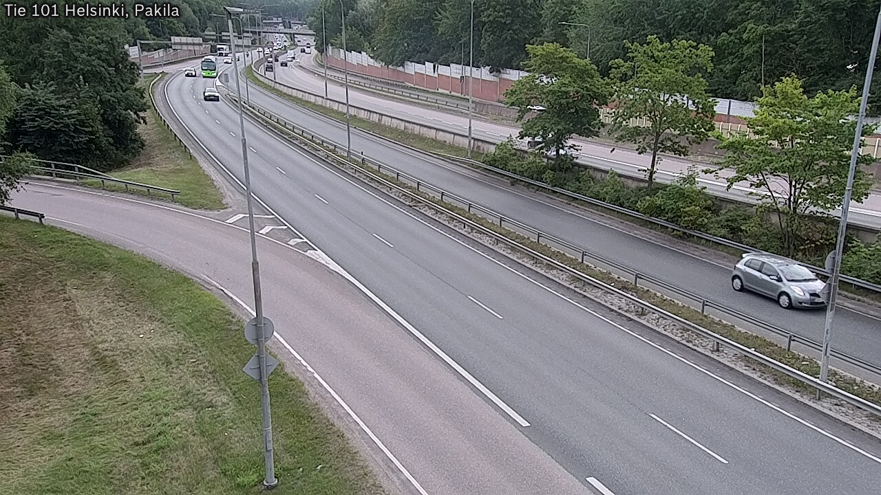 Weather Camera Image Road 101 Helsinki, Pakila, Helsinki, Uusimaa
