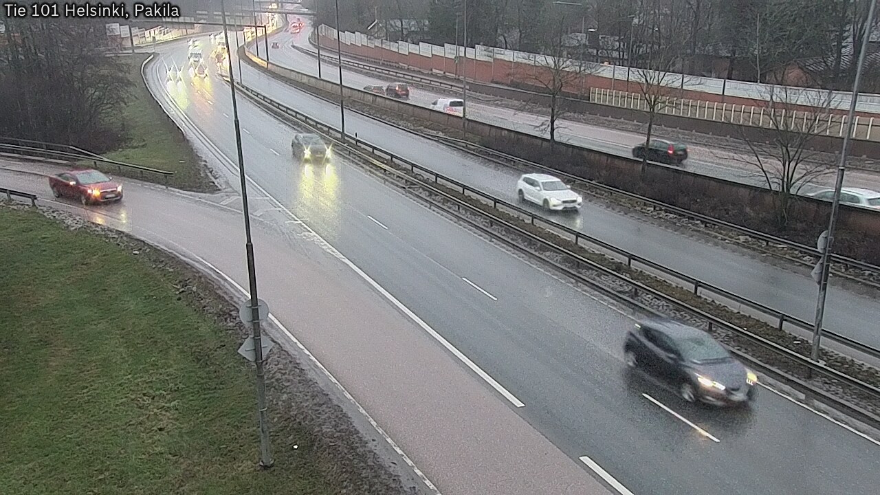 Weather Camera Image Väg 101 Helsingfors, Baggböle, Helsinki, Uusimaa