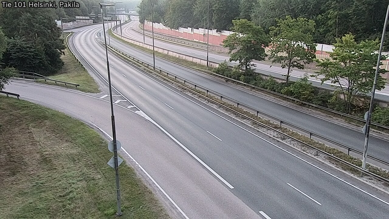 Weather Camera Image Road 101 Helsinki, Pakila, Helsinki, Uusimaa