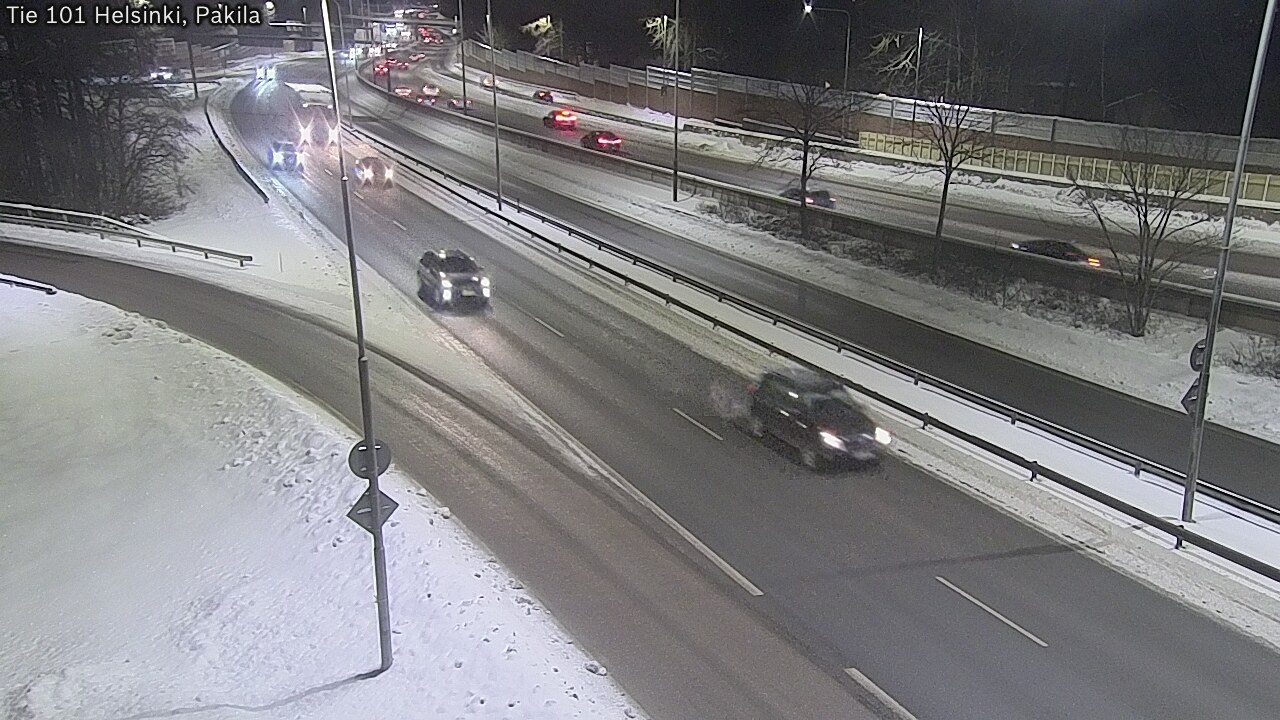 Weather Camera Image Road 101 Helsinki, Pakila, Helsinki, Uusimaa