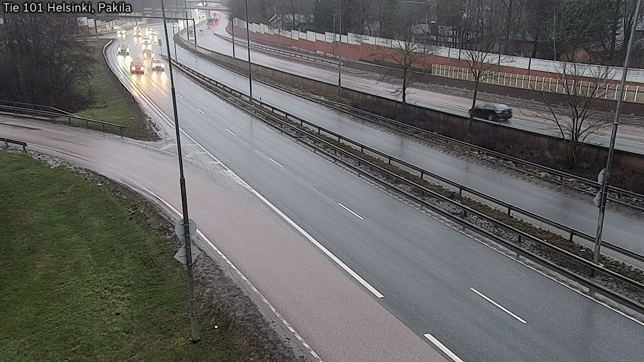 Weather Camera Image Väg 101 Helsingfors, Baggböle, Helsinki, Uusimaa