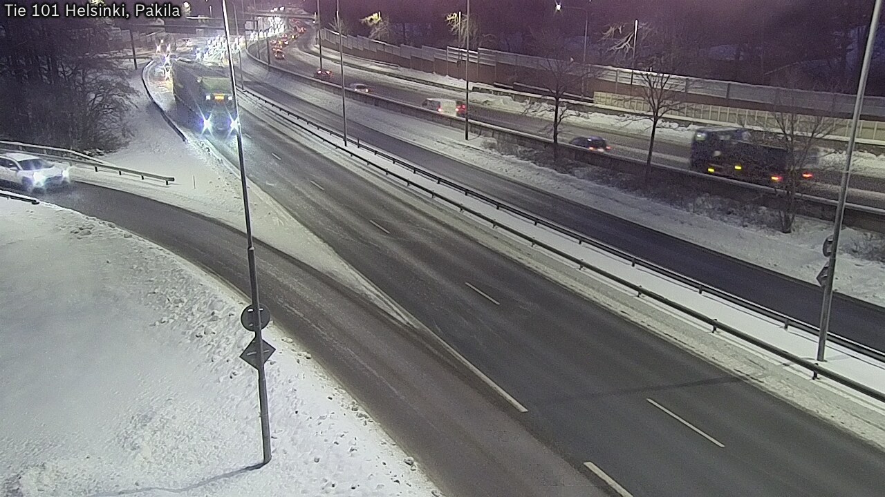 Weather Camera Image Road 101 Helsinki, Pakila, Helsinki, Uusimaa