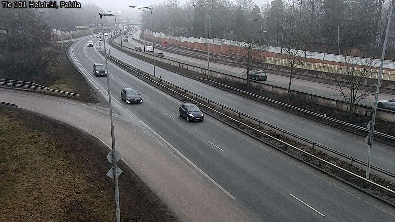 Weather Camera Image Road 101 Helsinki, Pakila, Helsinki, Uusimaa