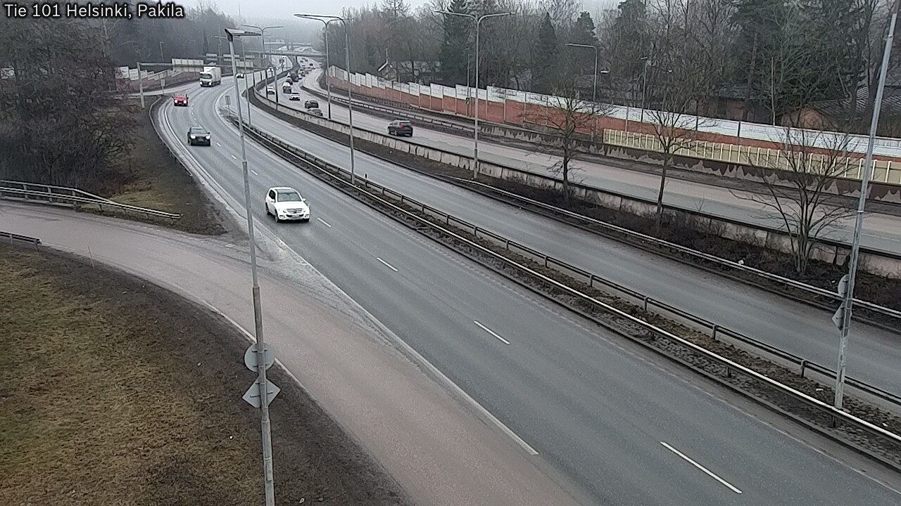 Weather Camera Image Road 101 Helsinki, Pakila, Helsinki, Uusimaa