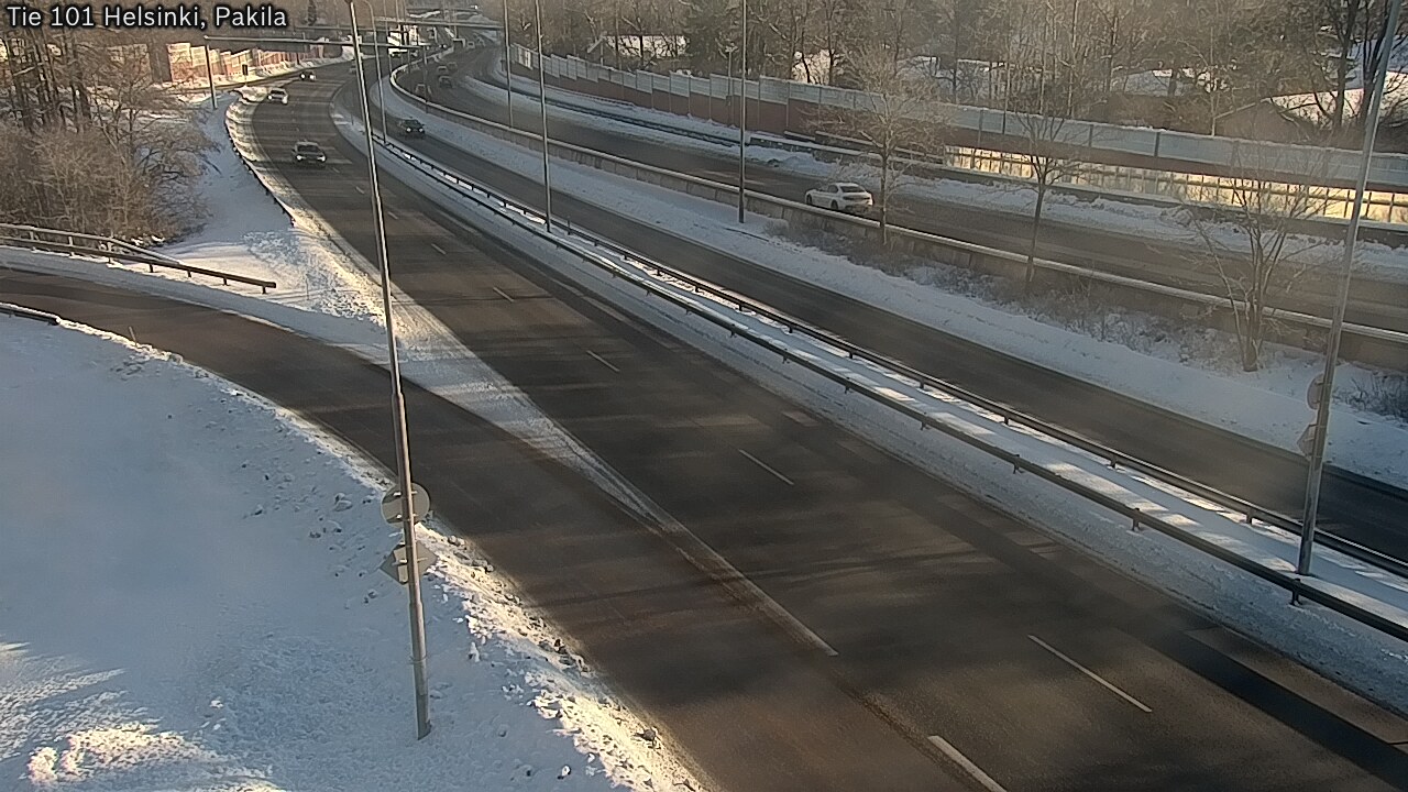 Weather Camera Image Road 101 Helsinki, Pakila, Helsinki, Uusimaa