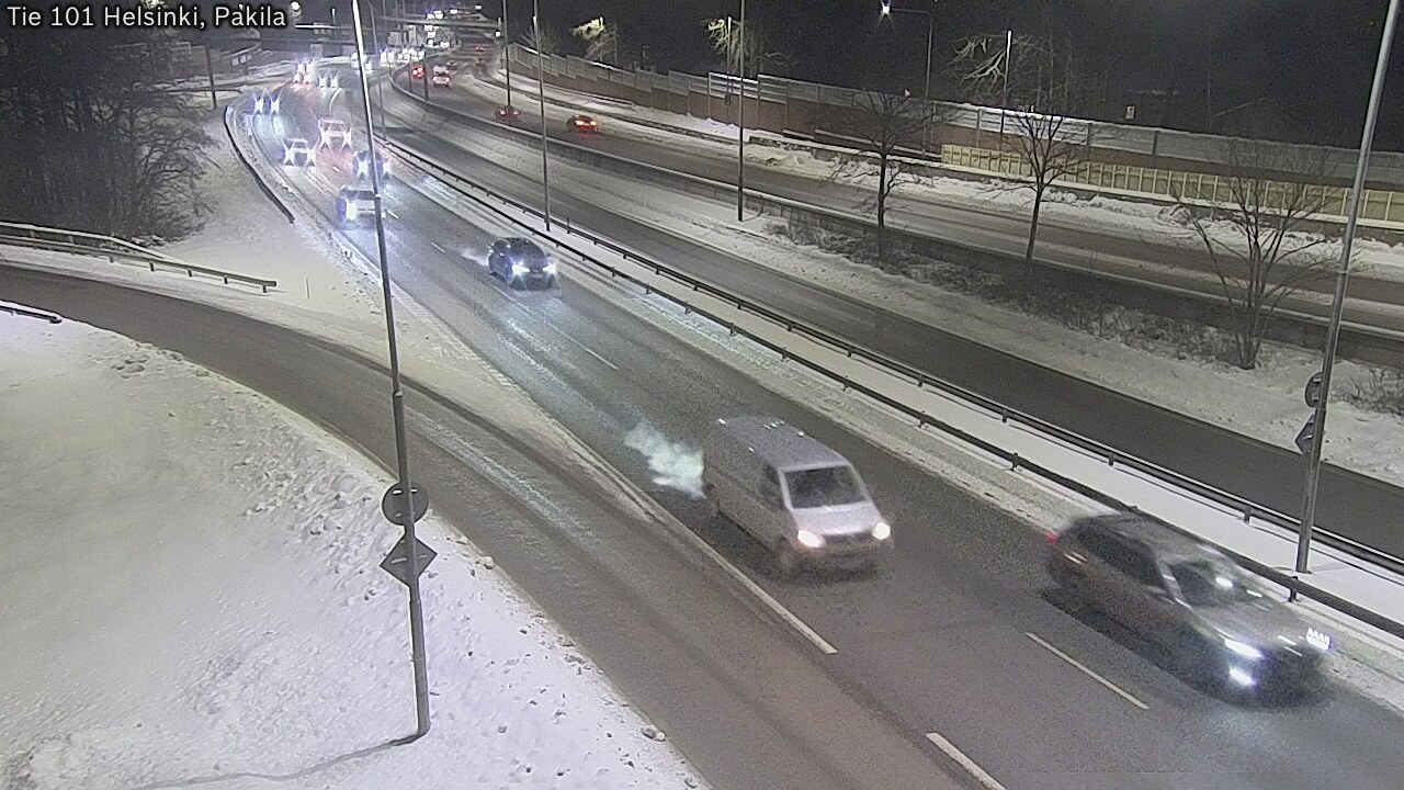 Weather Camera Image Road 101 Helsinki, Pakila, Helsinki, Uusimaa