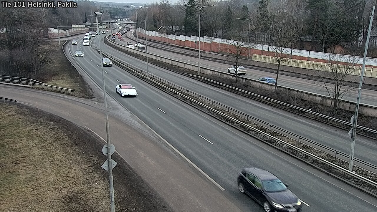 Weather Camera Image Road 101 Helsinki, Pakila, Helsinki, Uusimaa