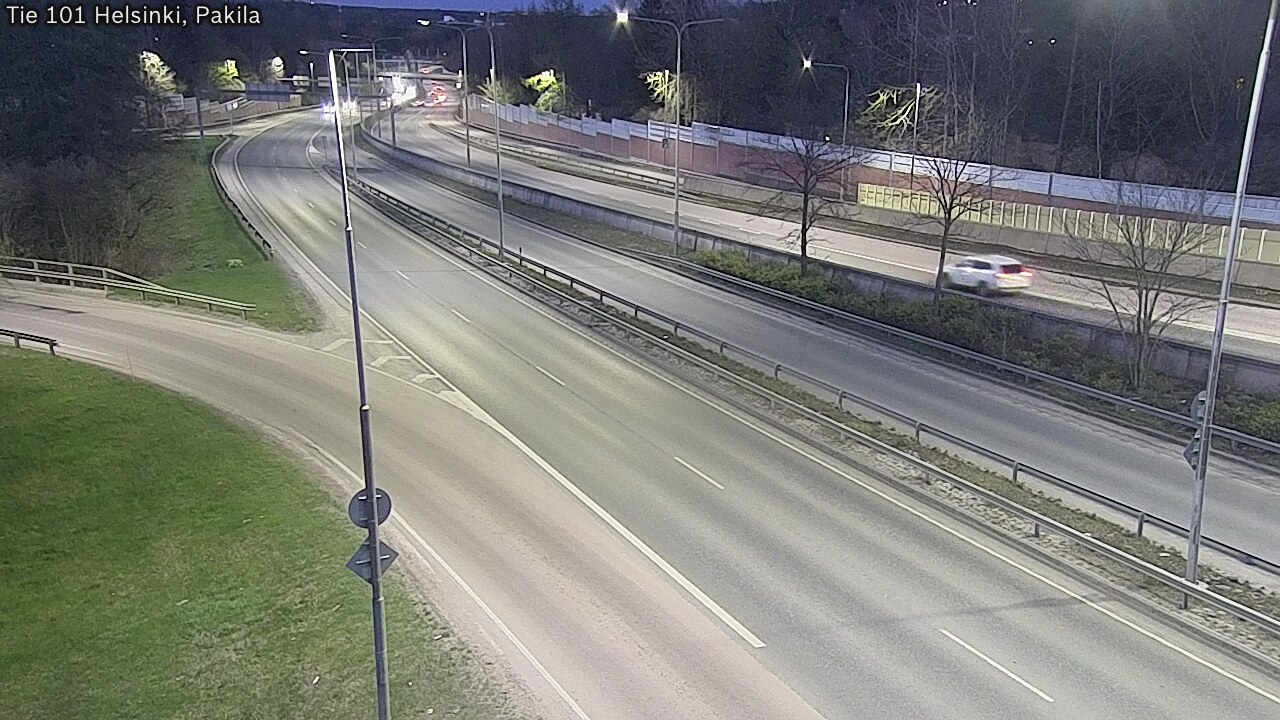 Weather Camera Image Väg 101 Helsingfors, Baggböle, Helsinki, Uusimaa