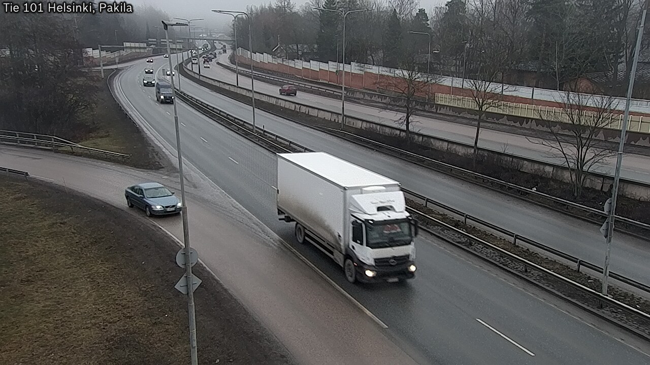 Weather Camera Image Road 101 Helsinki, Pakila, Helsinki, Uusimaa