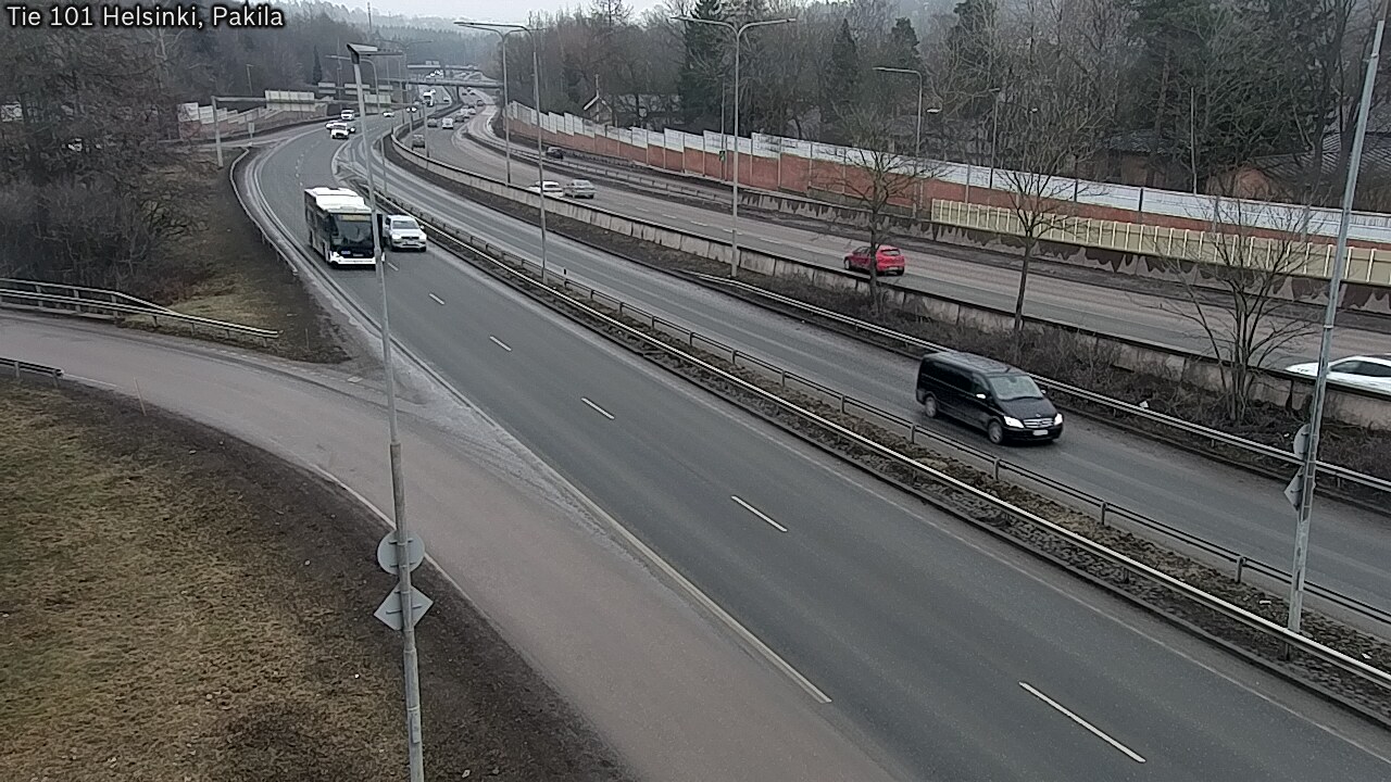 Weather Camera Image Road 101 Helsinki, Pakila, Helsinki, Uusimaa