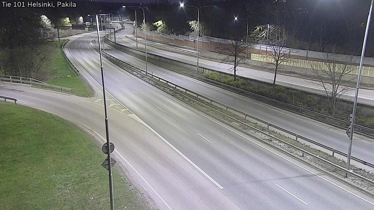 Weather Camera Image Väg 101 Helsingfors, Baggböle, Helsinki, Uusimaa