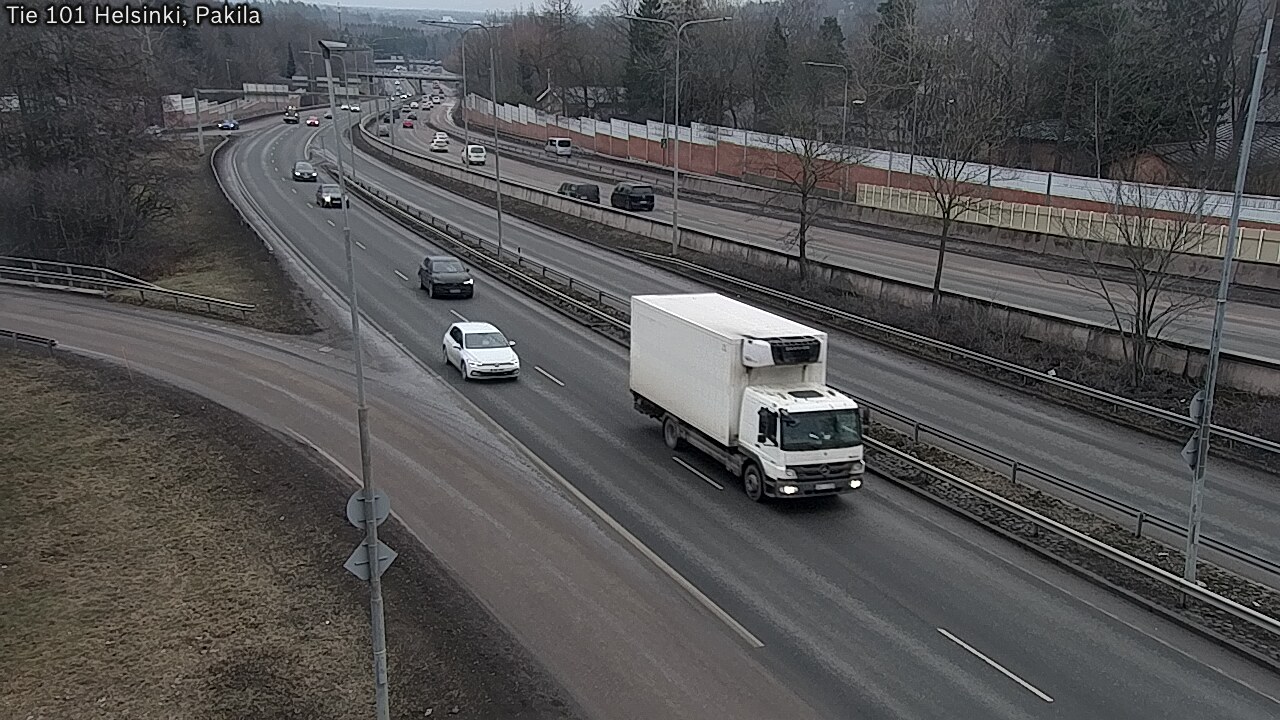 Weather Camera Image Road 101 Helsinki, Pakila, Helsinki, Uusimaa