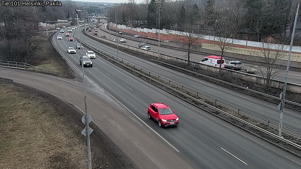 Weather Camera Image Road 101 Helsinki, Pakila, Helsinki, Uusimaa