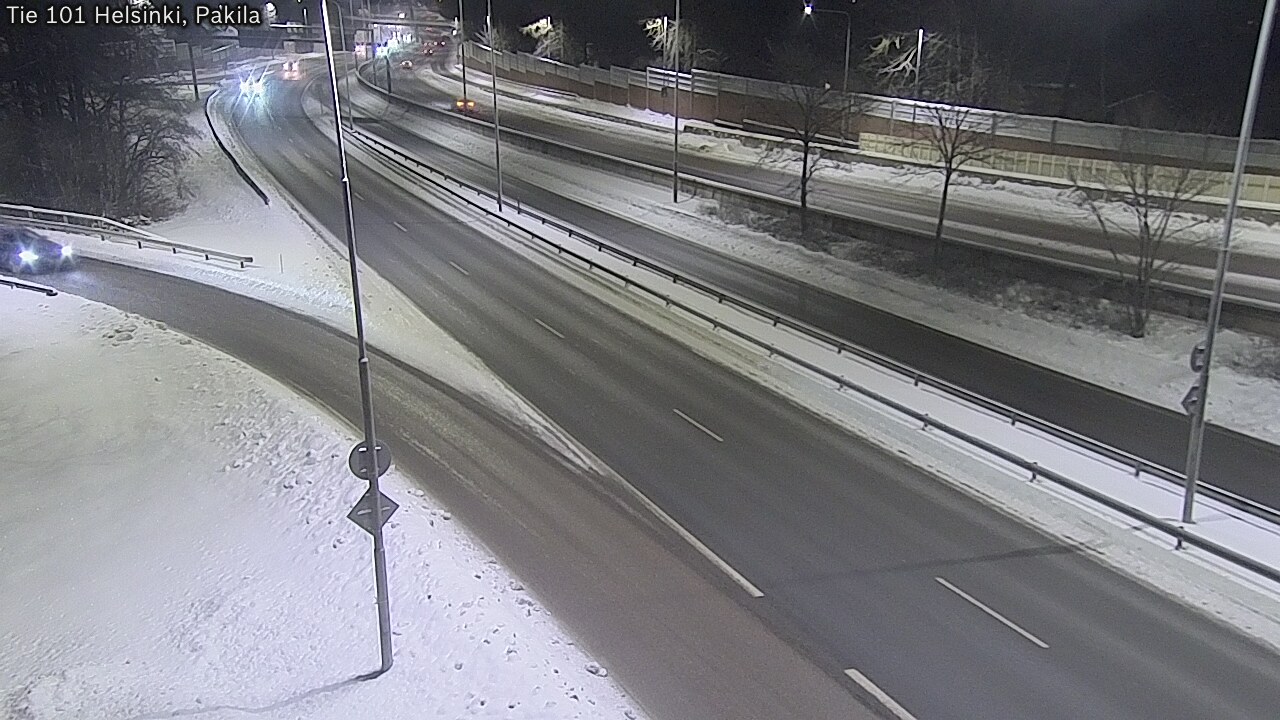 Weather Camera Image Road 101 Helsinki, Pakila, Helsinki, Uusimaa