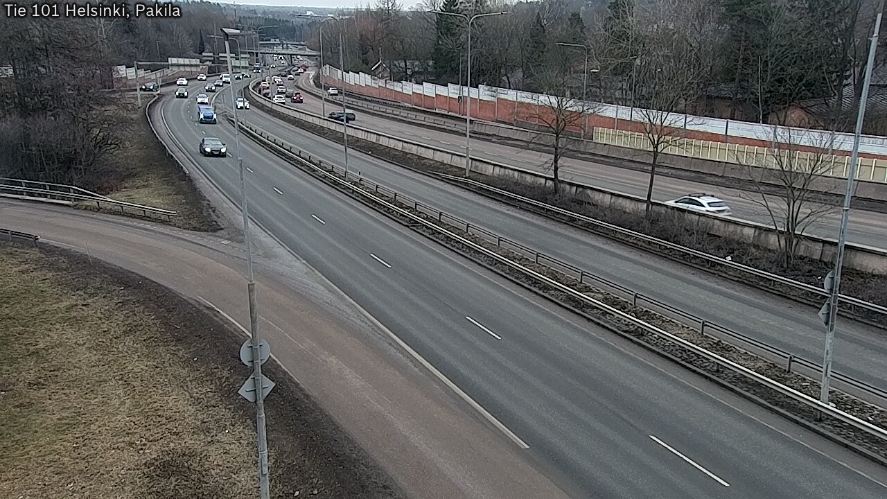 Weather Camera Image Road 101 Helsinki, Pakila, Helsinki, Uusimaa