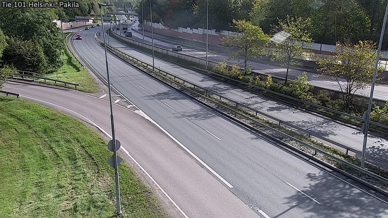 Weather Camera Image Road 101 Helsinki, Pakila, Helsinki, Uusimaa