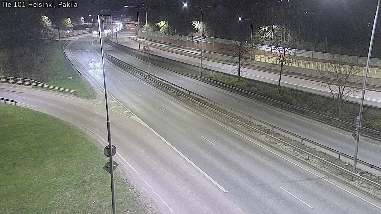 Weather Camera Image Väg 101 Helsingfors, Baggböle, Helsinki, Uusimaa