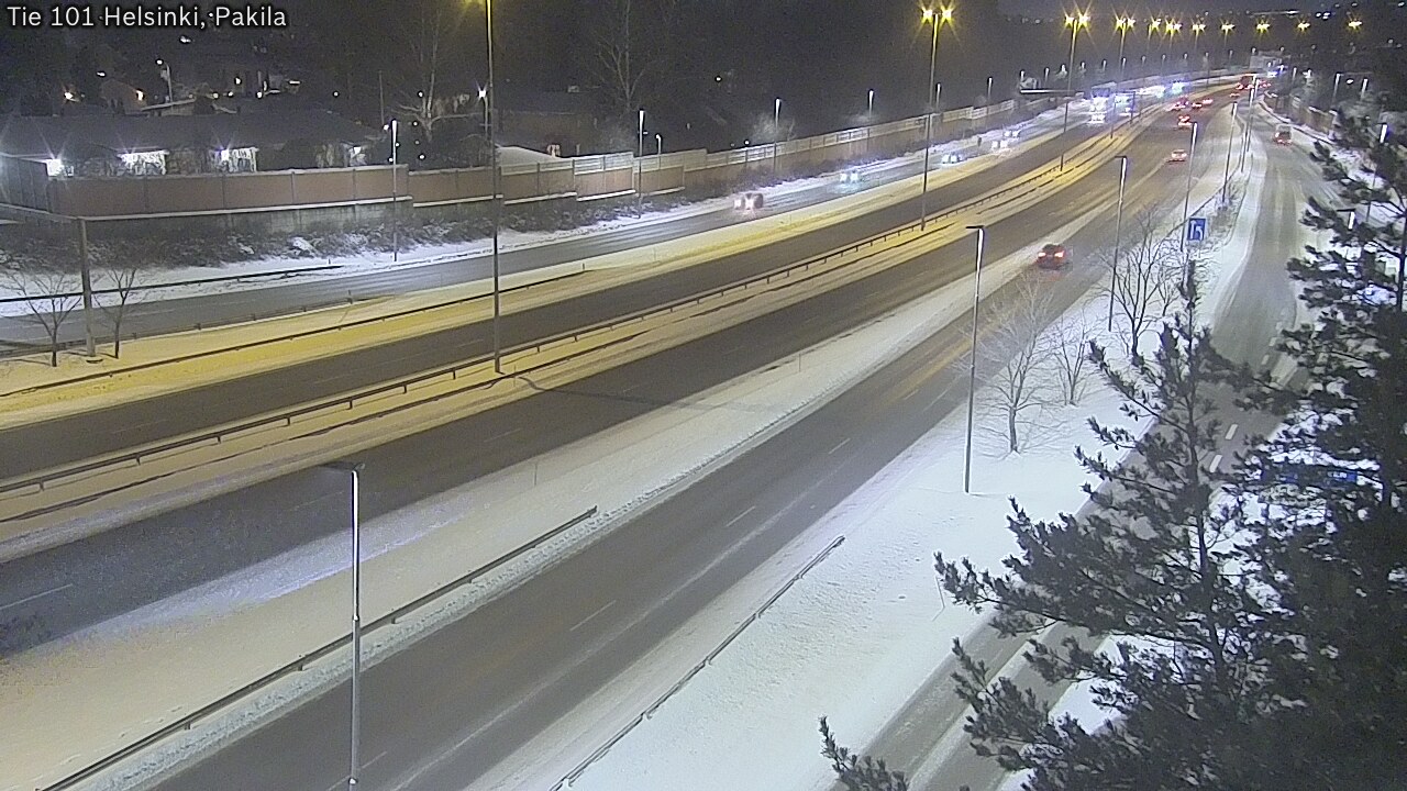 Weather Camera Image Road 101 Helsinki, Pakila, Helsinki, Uusimaa