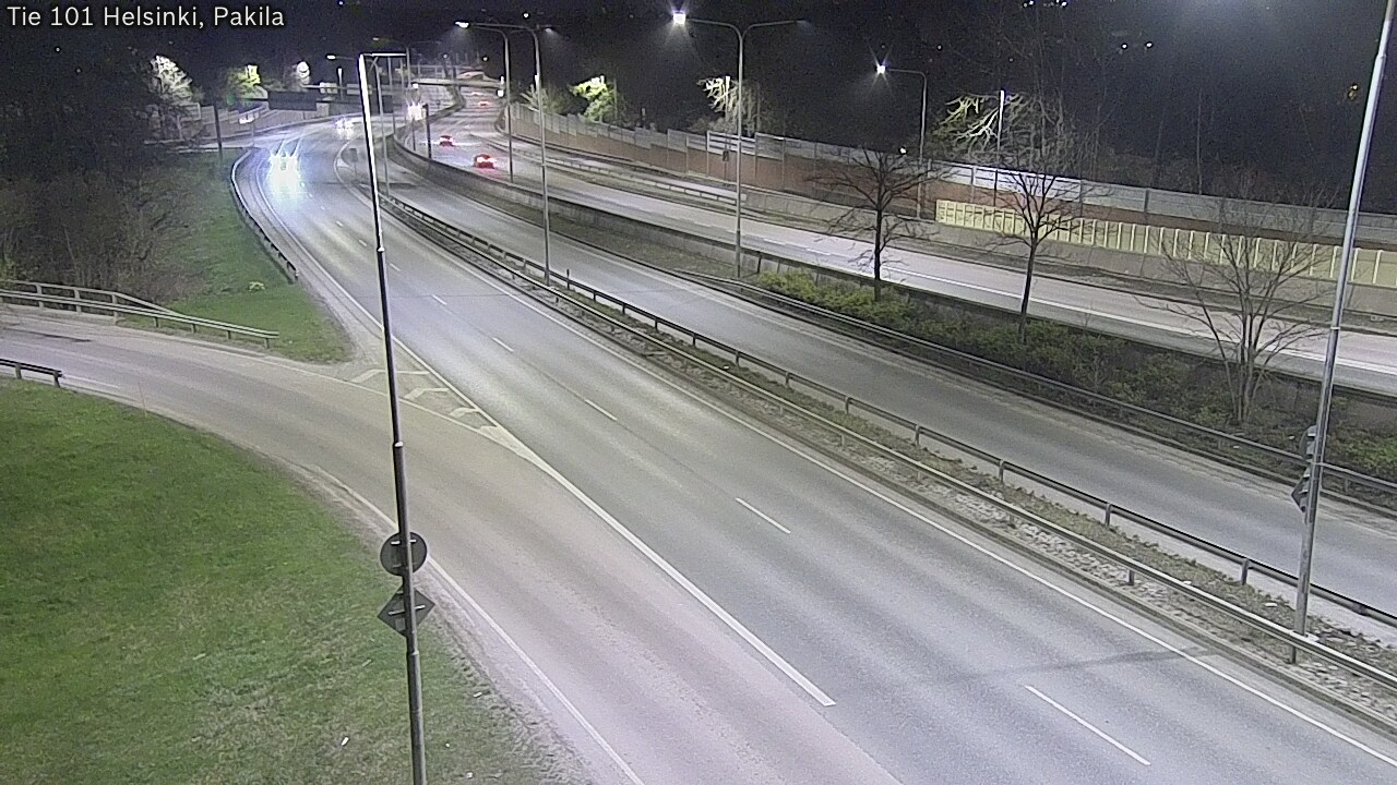 Weather Camera Image Väg 101 Helsingfors, Baggböle, Helsinki, Uusimaa