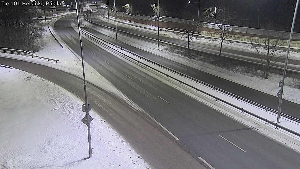 Weather Camera Image Road 101 Helsinki, Pakila, Helsinki, Uusimaa