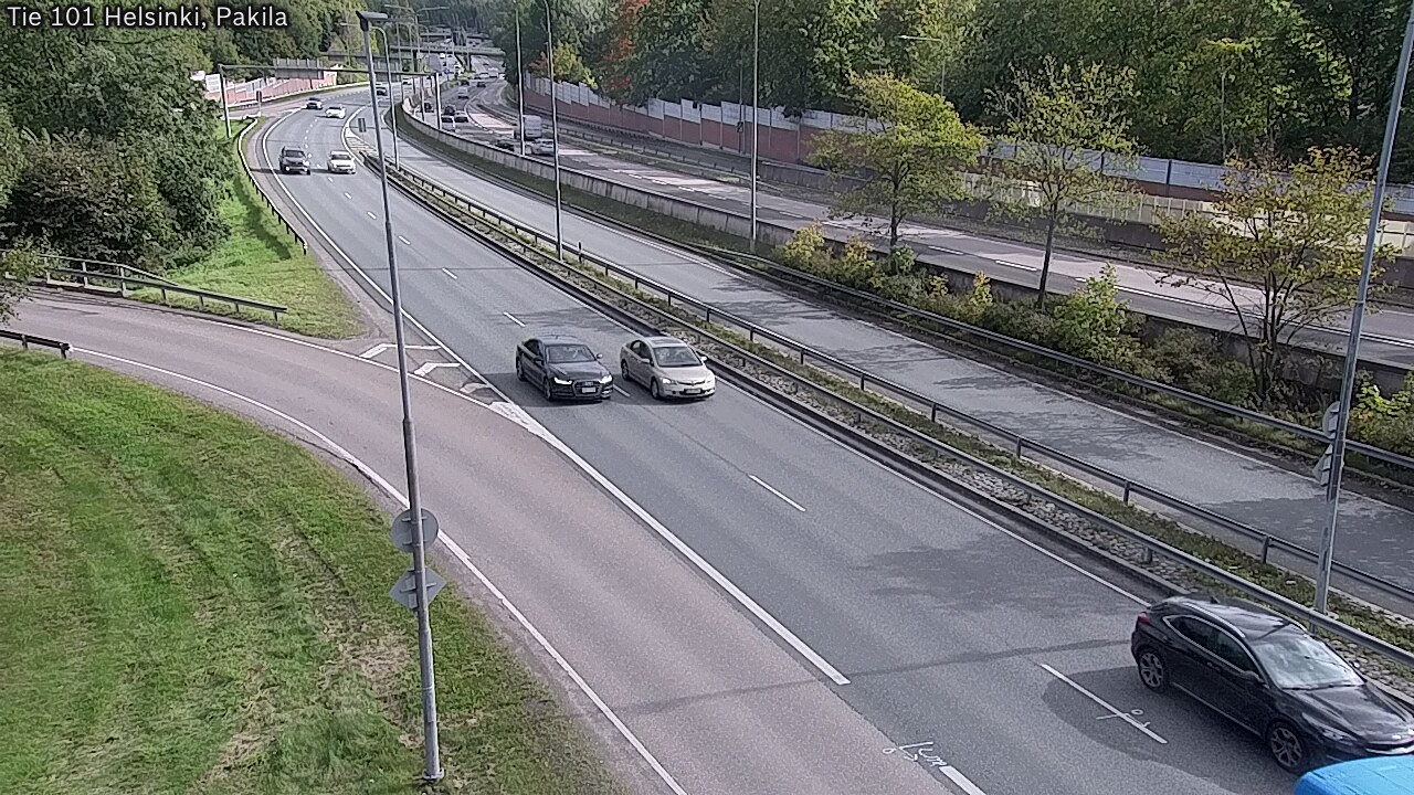 Weather Camera Image Väg 101 Helsingfors, Baggböle, Helsinki, Uusimaa