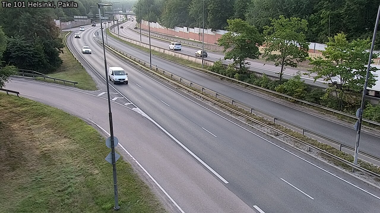 Weather Camera Image Road 101 Helsinki, Pakila, Helsinki, Uusimaa