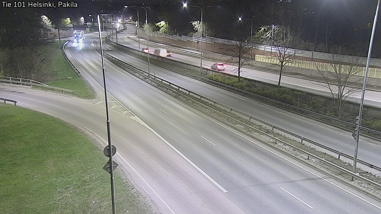Weather Camera Image Väg 101 Helsingfors, Baggböle, Helsinki, Uusimaa