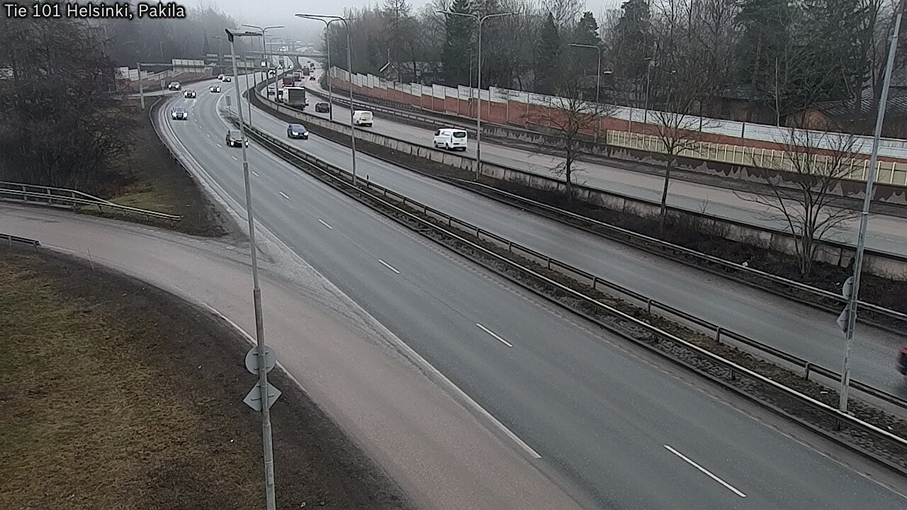 Weather Camera Image Road 101 Helsinki, Pakila, Helsinki, Uusimaa