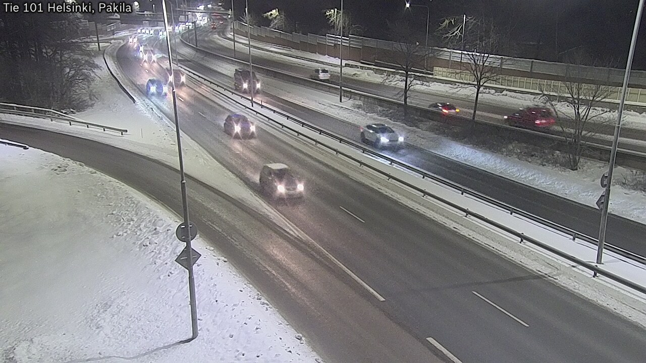 Weather Camera Image Road 101 Helsinki, Pakila, Helsinki, Uusimaa