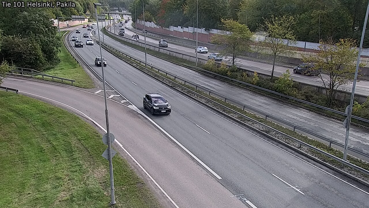Weather Camera Image Road 101 Helsinki, Pakila, Helsinki, Uusimaa