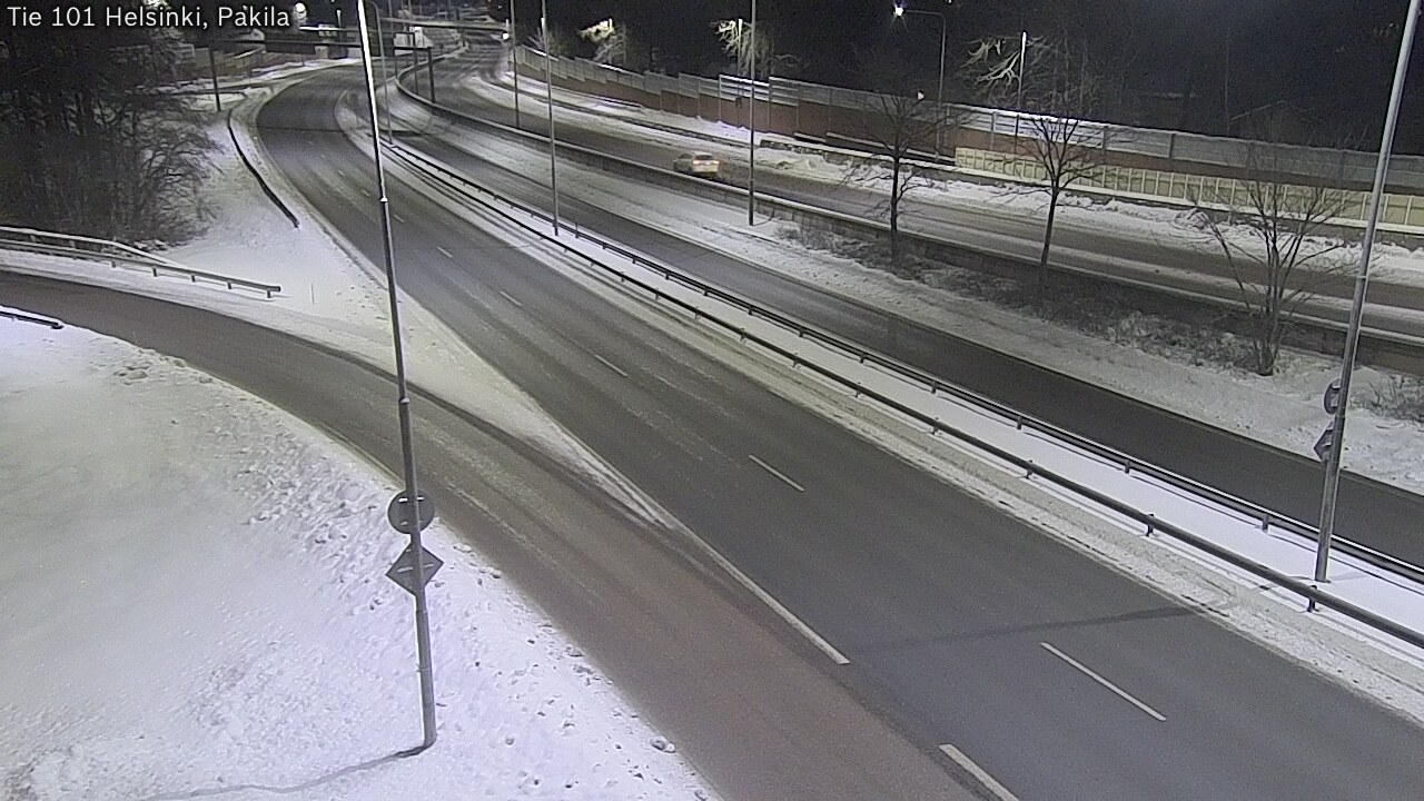 Weather Camera Image Road 101 Helsinki, Pakila, Helsinki, Uusimaa