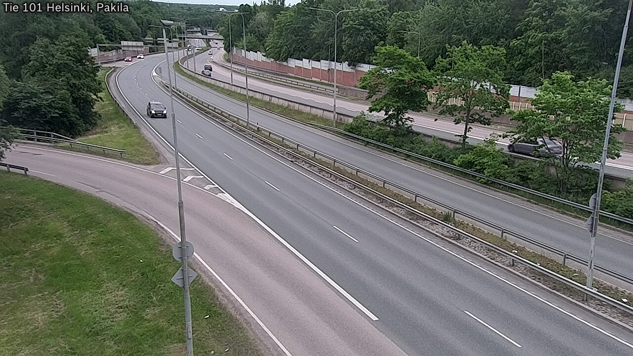 Weather Camera Image Road 101 Helsinki, Pakila, Helsinki, Uusimaa