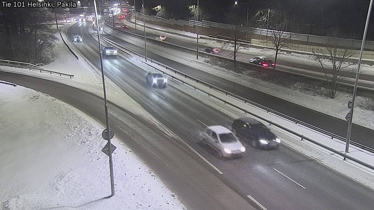 Weather Camera Image Road 101 Helsinki, Pakila, Helsinki, Uusimaa