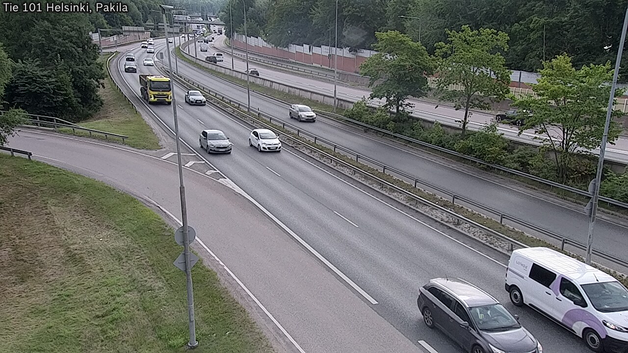 Weather Camera Image Road 101 Helsinki, Pakila, Helsinki, Uusimaa