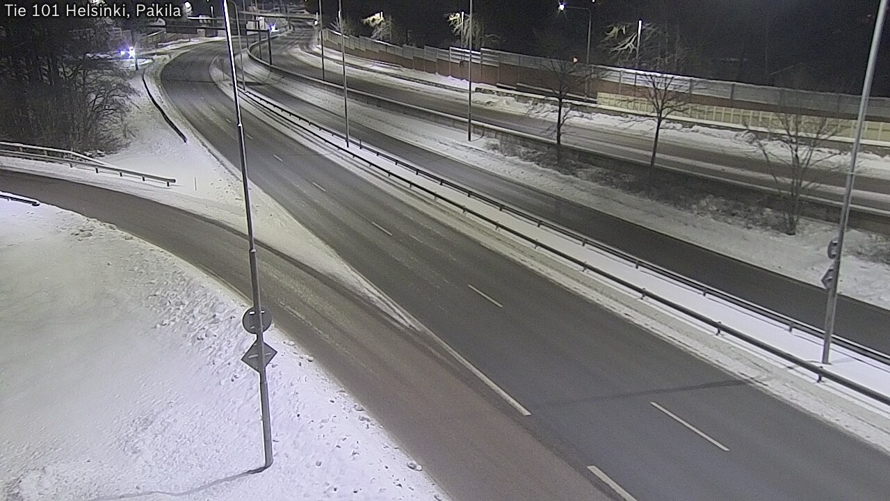 Weather Camera Image Road 101 Helsinki, Pakila, Helsinki, Uusimaa
