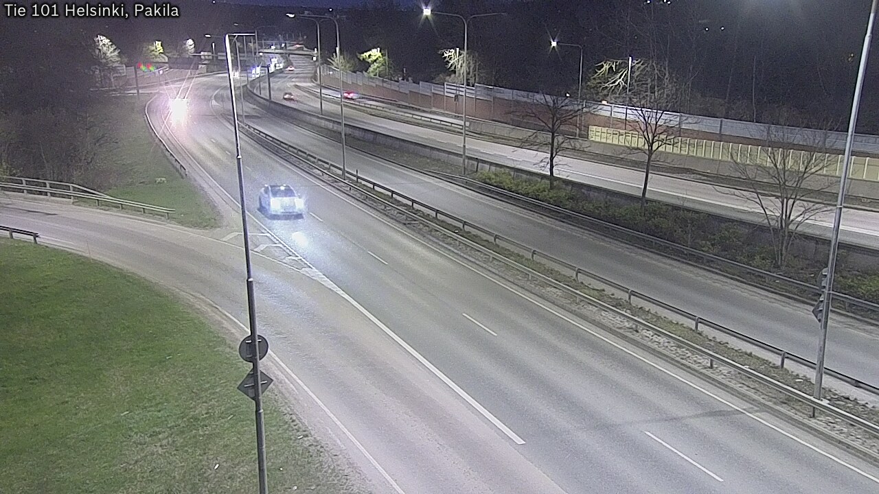 Weather Camera Image Väg 101 Helsingfors, Baggböle, Helsinki, Uusimaa