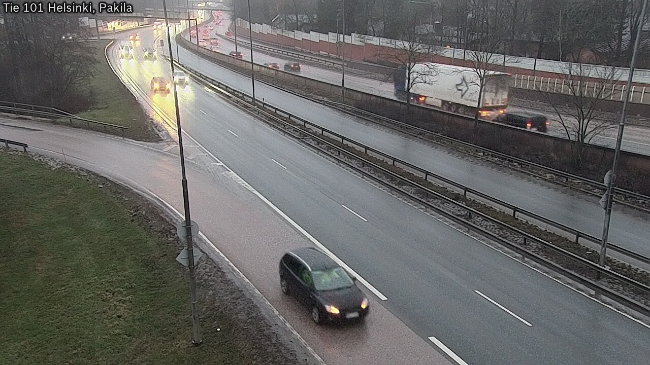 Weather Camera Image Väg 101 Helsingfors, Baggböle, Helsinki, Uusimaa