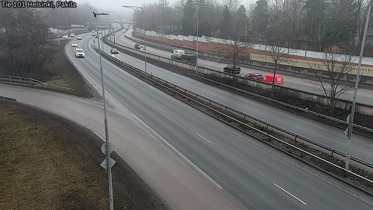 Weather Camera Image Road 101 Helsinki, Pakila, Helsinki, Uusimaa